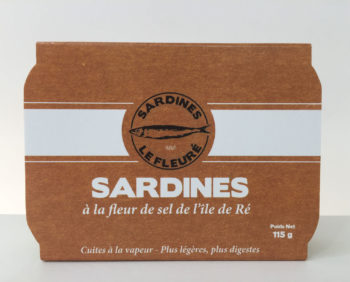 Sardines à la fleur de sel de l'ile de Ré-Le Fleuré