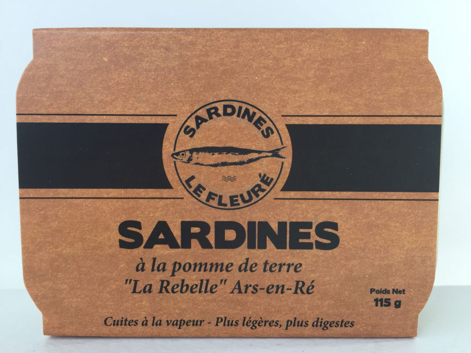 Sardines à la pomme de terre de l'ile de Ré