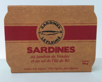Sardines à l'huile d'olives et au jambon de Vendée-Le Fleuré