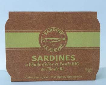 Sardines à l'huile d'olive et Pastis bio de l'ile de Ré-Le Fleuré