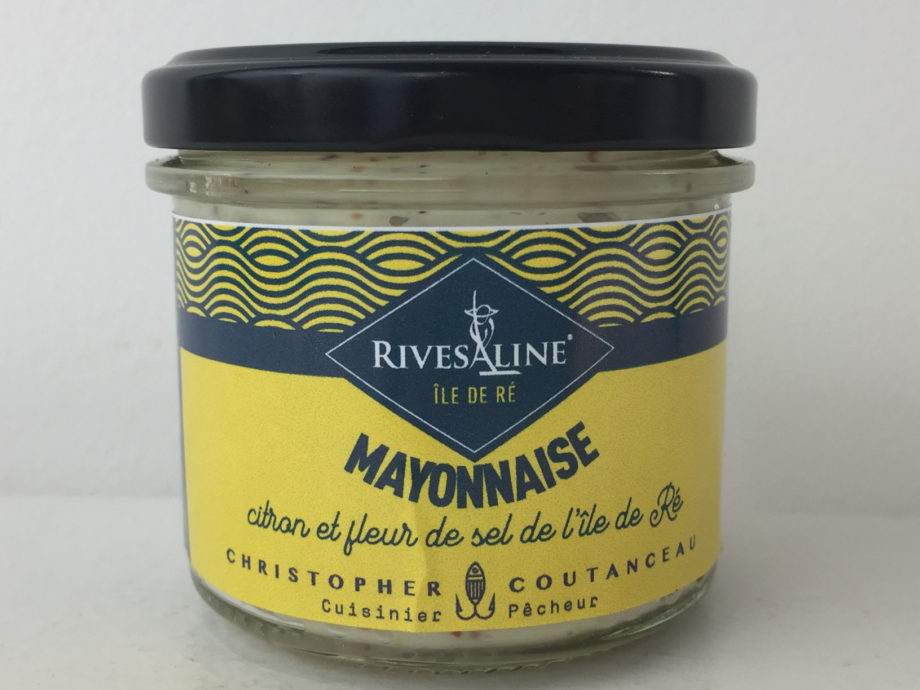 Mayonnaise citron et fleur de sel de l'ile de Ré-Coutanceau
