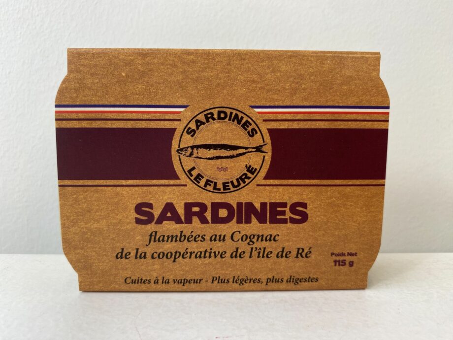 sardines au cognac de l'ile de re