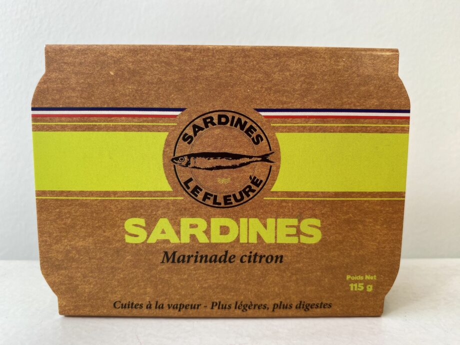 sardines marinade citron