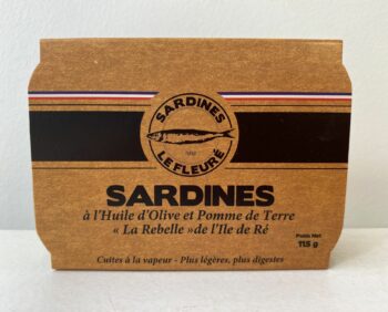 sardines pomme de terre de l'ile de re