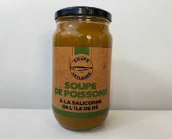 soupe de poissons a la salicorne de l ile de re le fleure