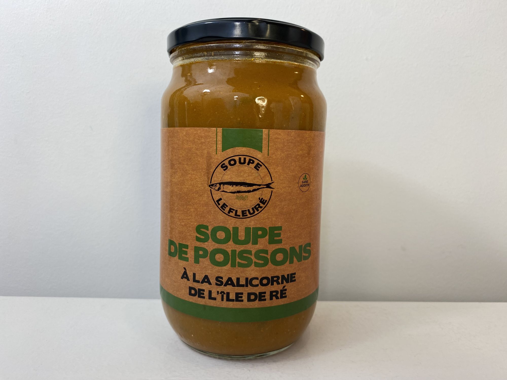 soupe de poissons a la salicorne de l ile de re le fleure