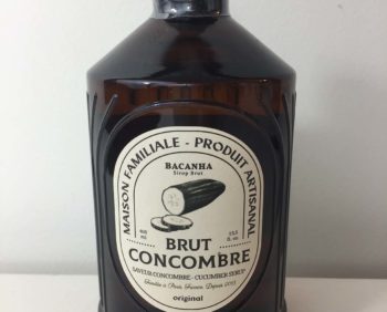 Sirop brut concombre - produit artisanal - Bacanha