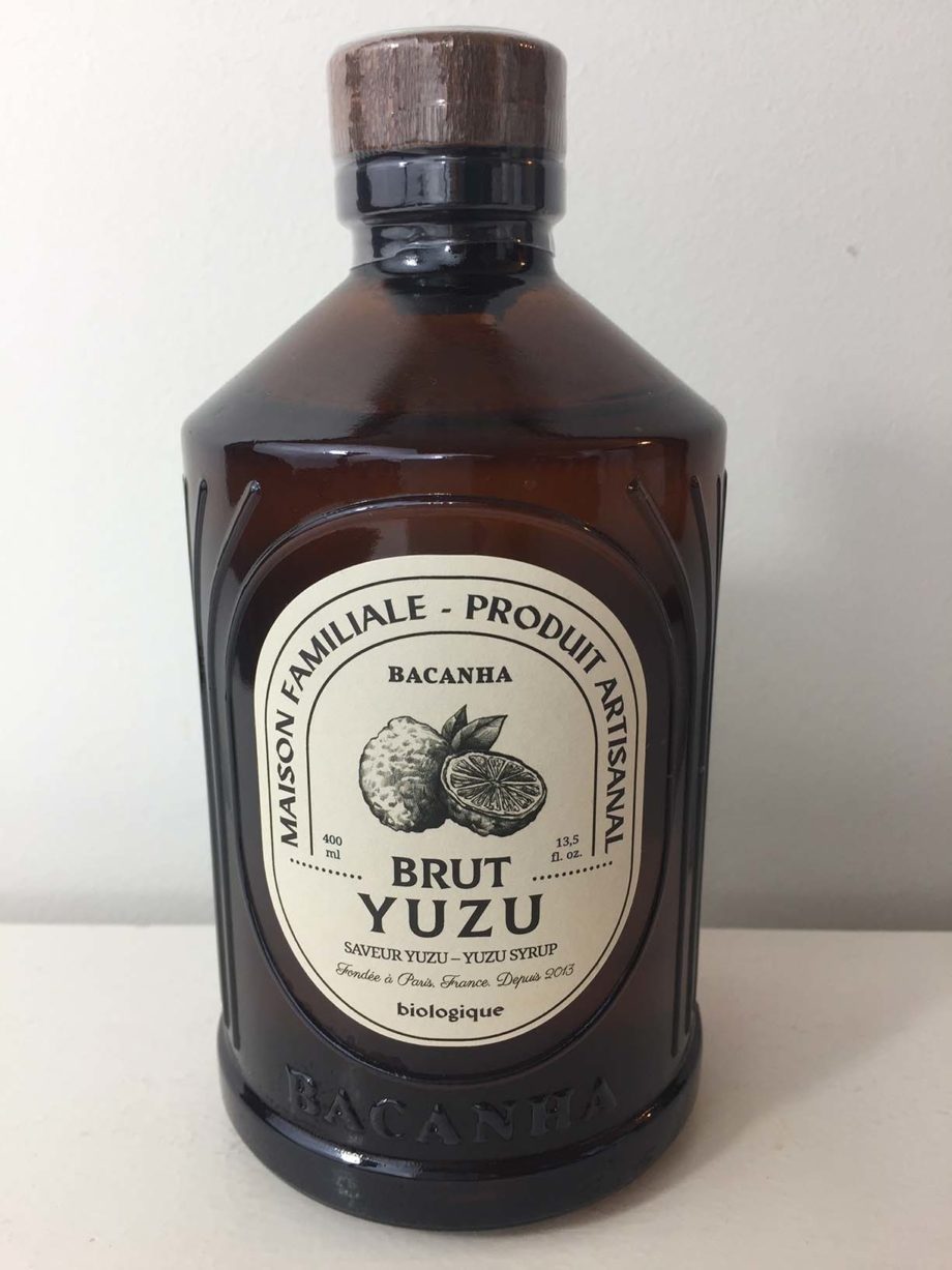 Sirop Yuzu brut - produit artisanal - Bacanha