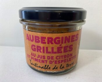 aubergines grillees au jus de citron
