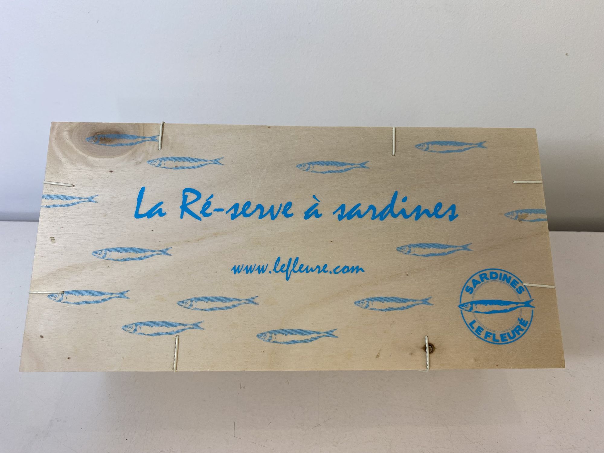 coffret 5 boites de sardines ferme