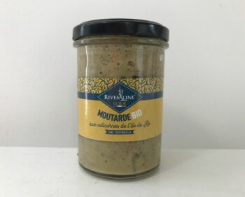 Moutarde bio a la salicorne de l'ile de Ré