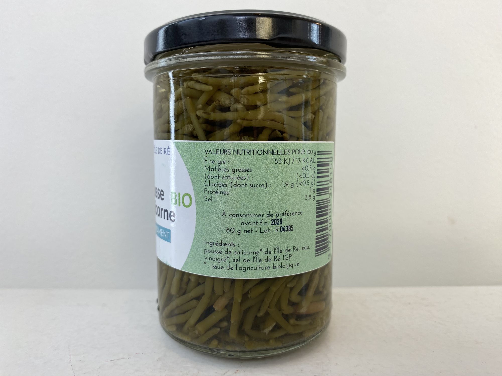 pousse de salicorne bio 80g cote