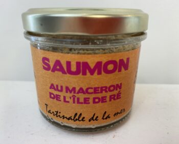 saumon au maceron de l'ile de Ré