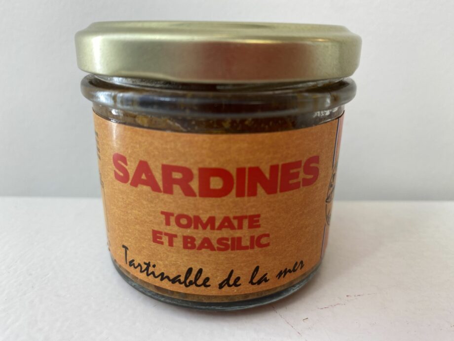 tartinable sardine tomate et basilic