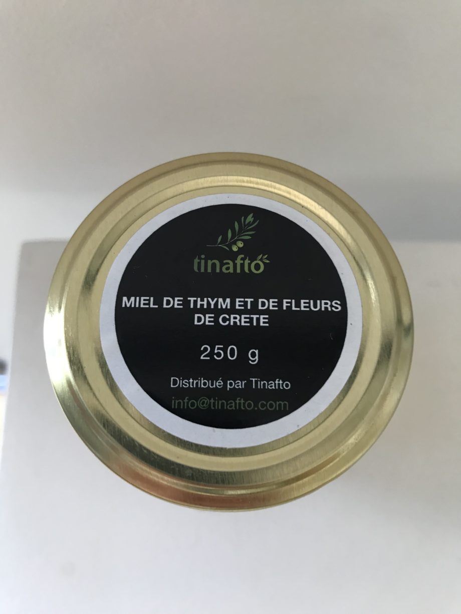 Miel de thym et de fleurs de Crète 250g