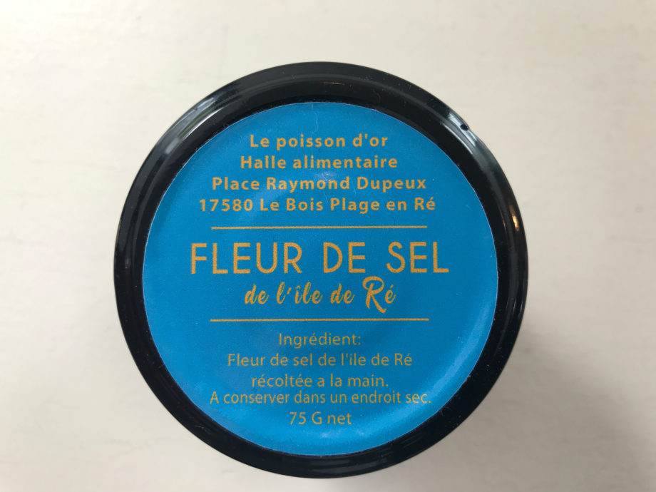 Fleur de sel de l'ile de Ré Le Poisson d'or