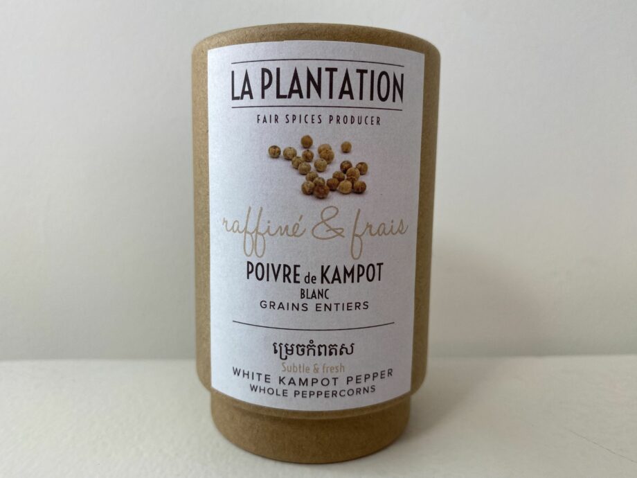 Poivre blanc la plantation