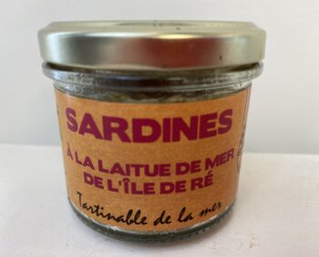 Sardines a la laitue de mer de l'ile de Ré