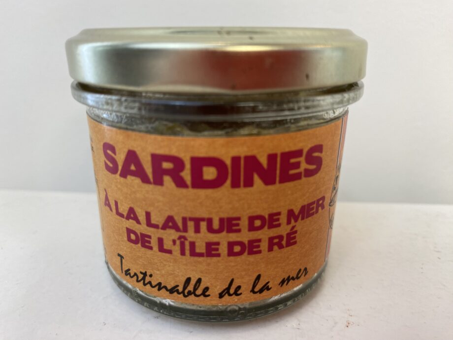 Sardines a la laitue de mer de l'ile de Ré