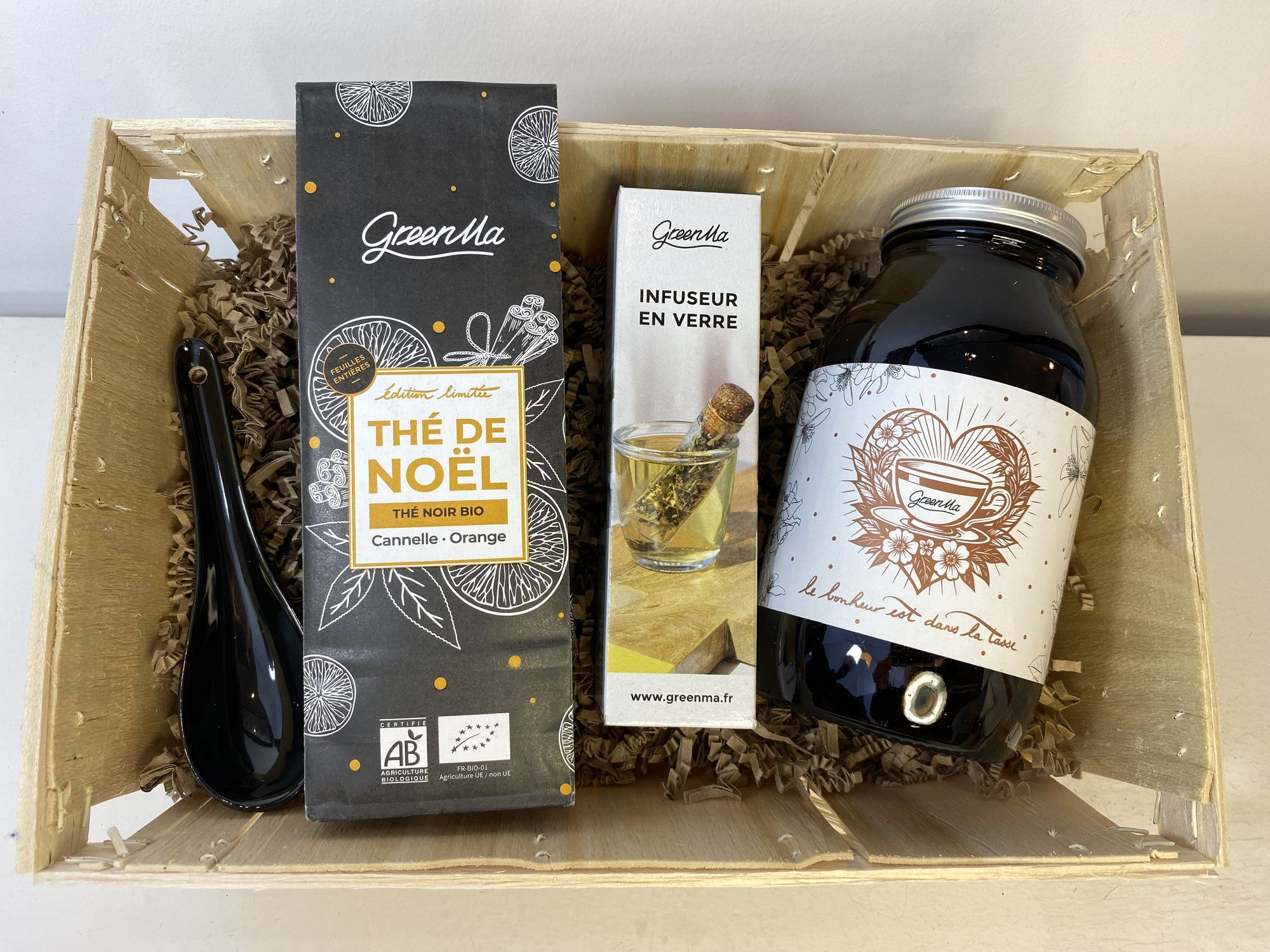 coffret cadeau noel the