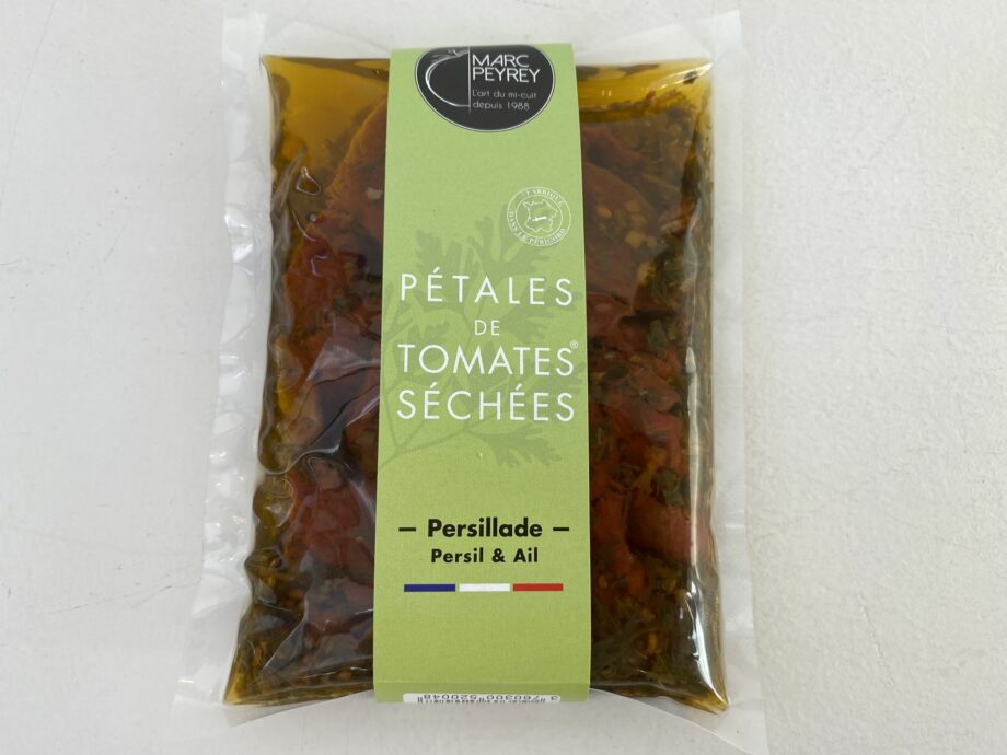 petales de tomates sechees persillade