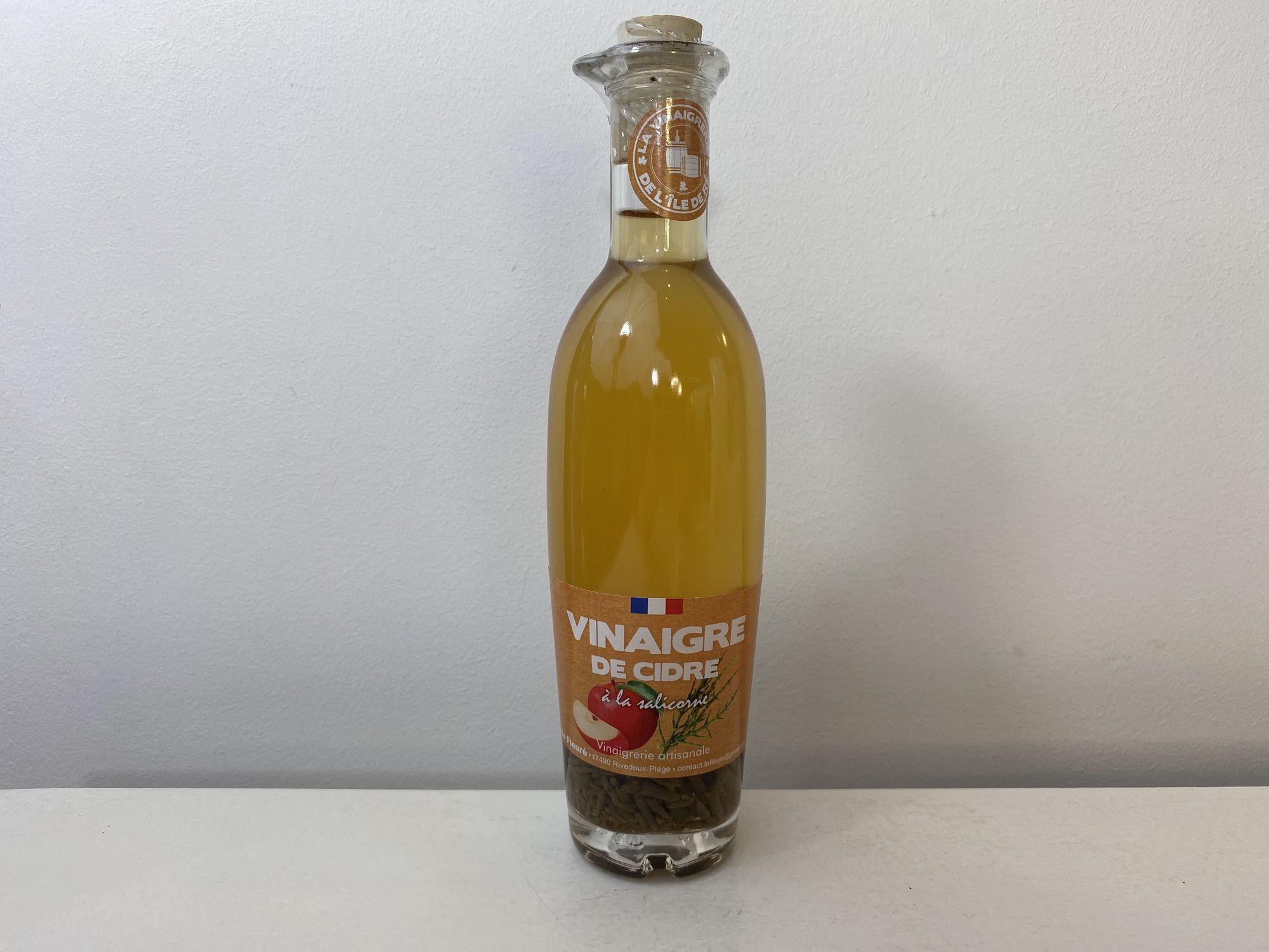 vinaigre cidre a la salicorne le fleure