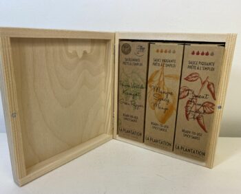 coffret 3 sauces la plantation